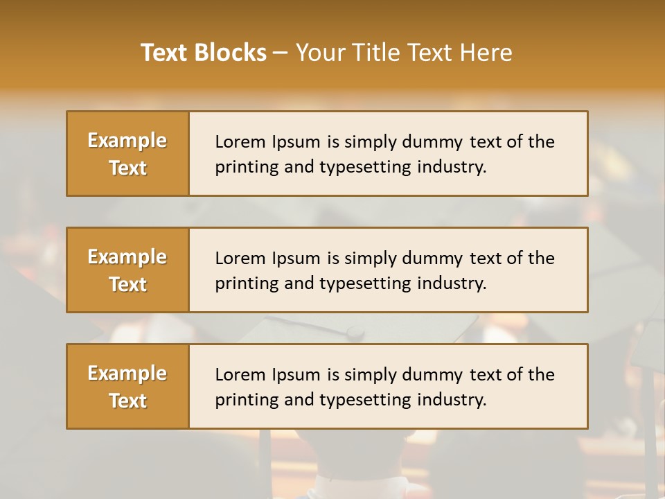 Behind High Tall PowerPoint Template
