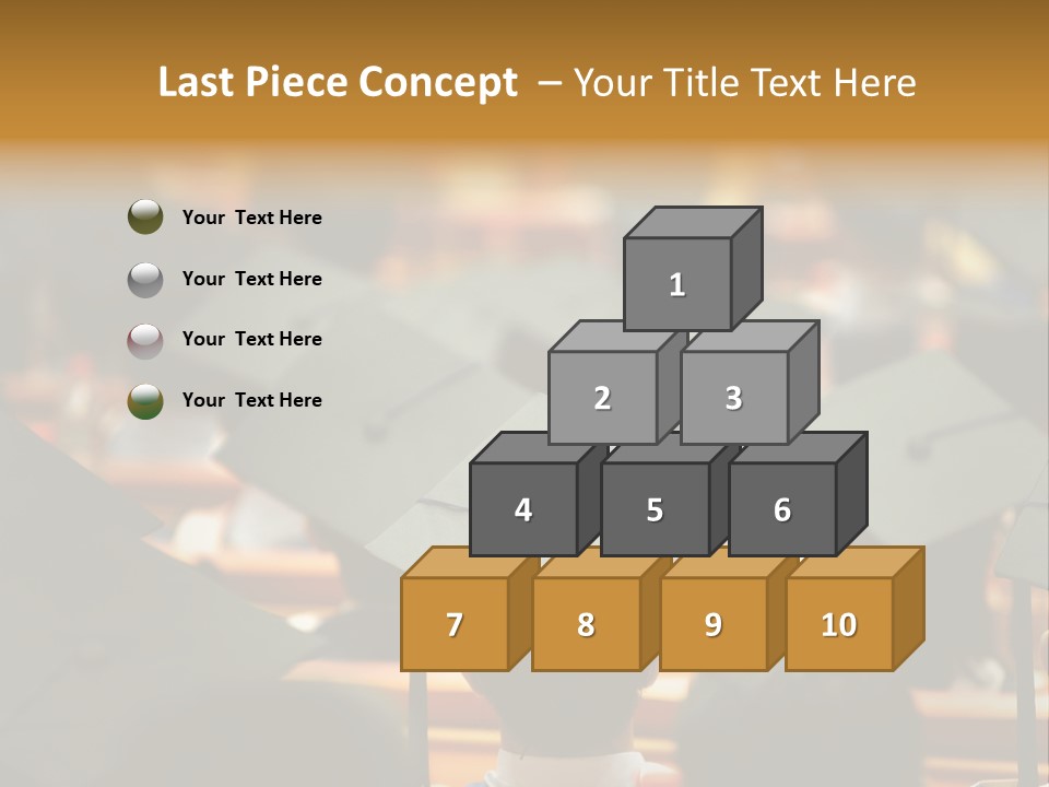 Behind High Tall PowerPoint Template