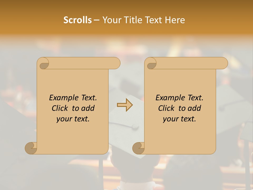 Behind High Tall PowerPoint Template