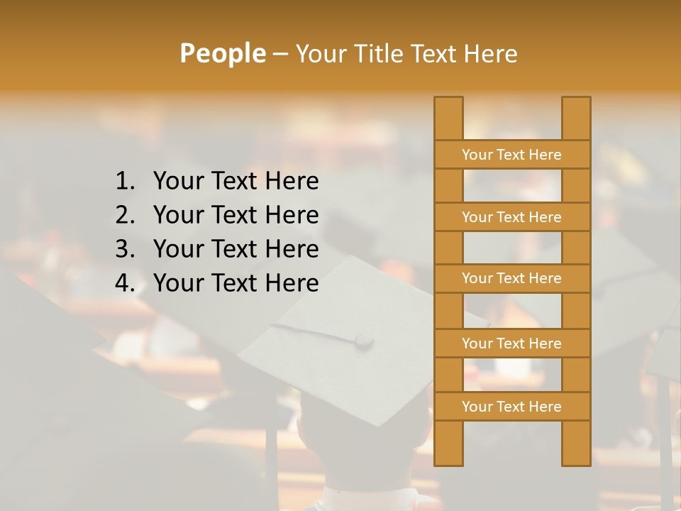 Behind High Tall PowerPoint Template