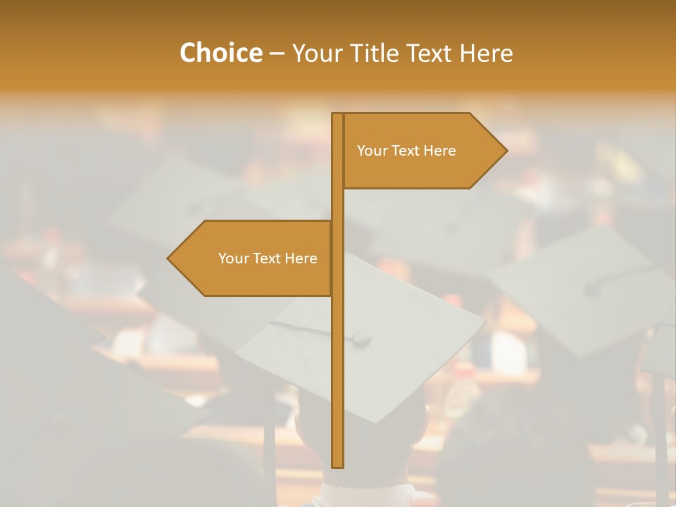 Behind High Tall PowerPoint Template