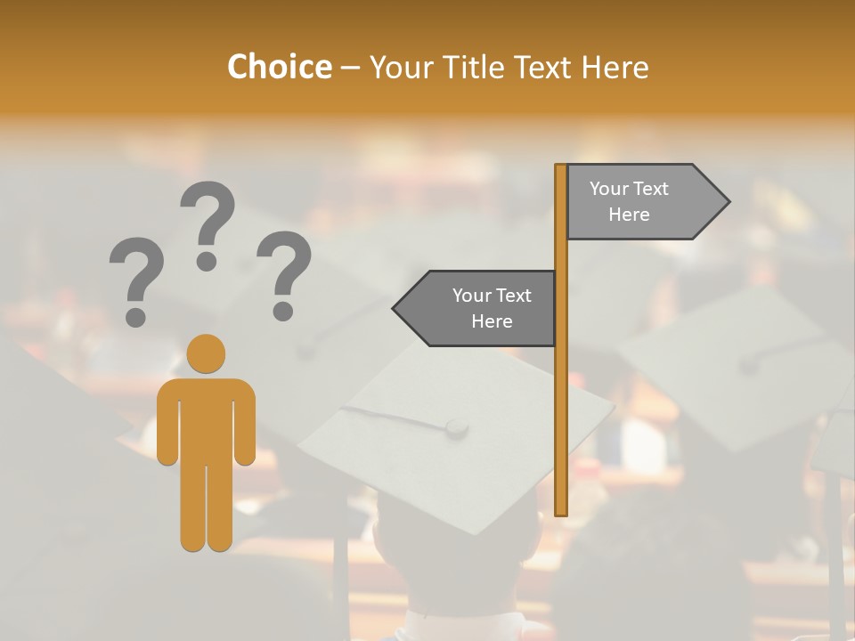 Behind High Tall PowerPoint Template