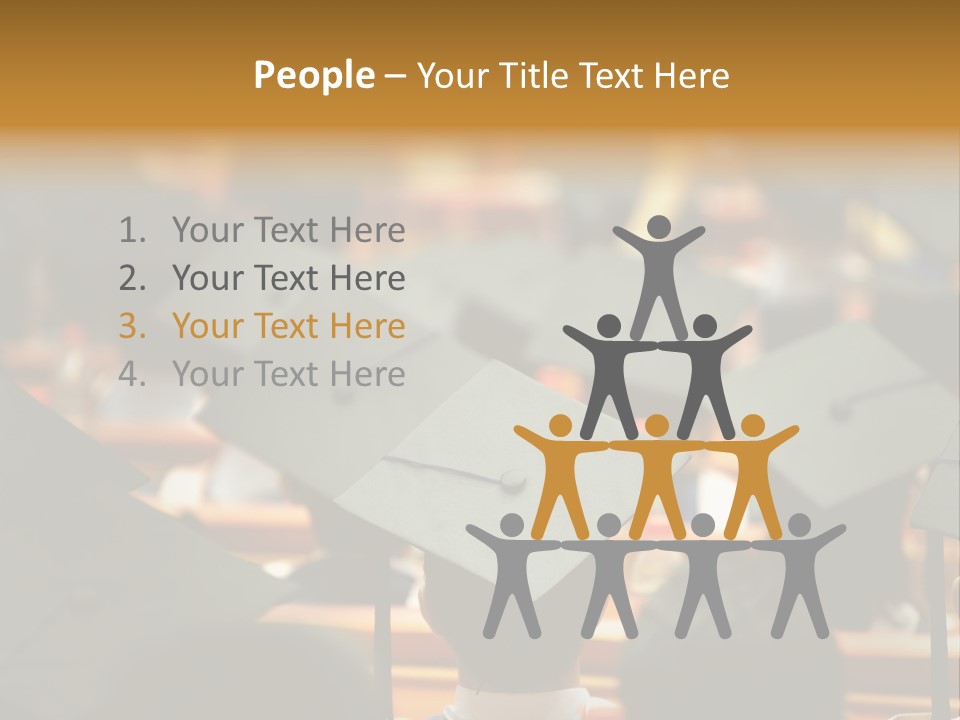 Behind High Tall PowerPoint Template