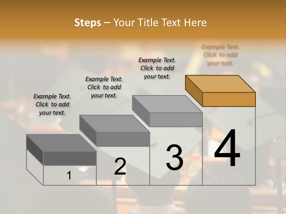 Behind High Tall PowerPoint Template