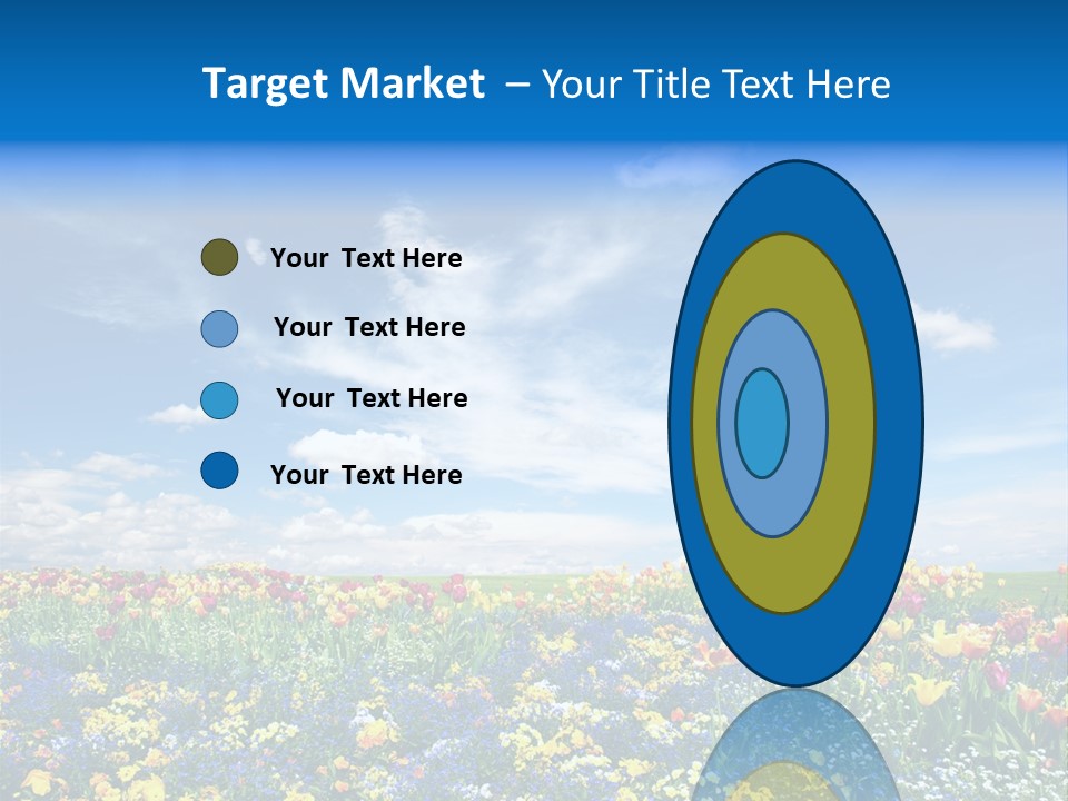 Blur Yellow Plant PowerPoint Template