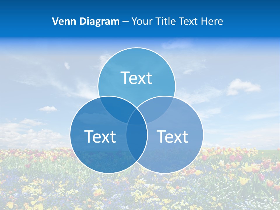 Blur Yellow Plant PowerPoint Template