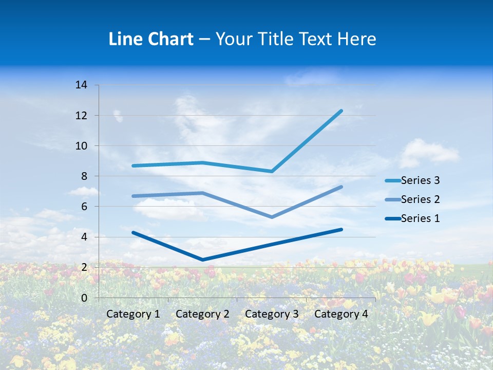 Blur Yellow Plant PowerPoint Template