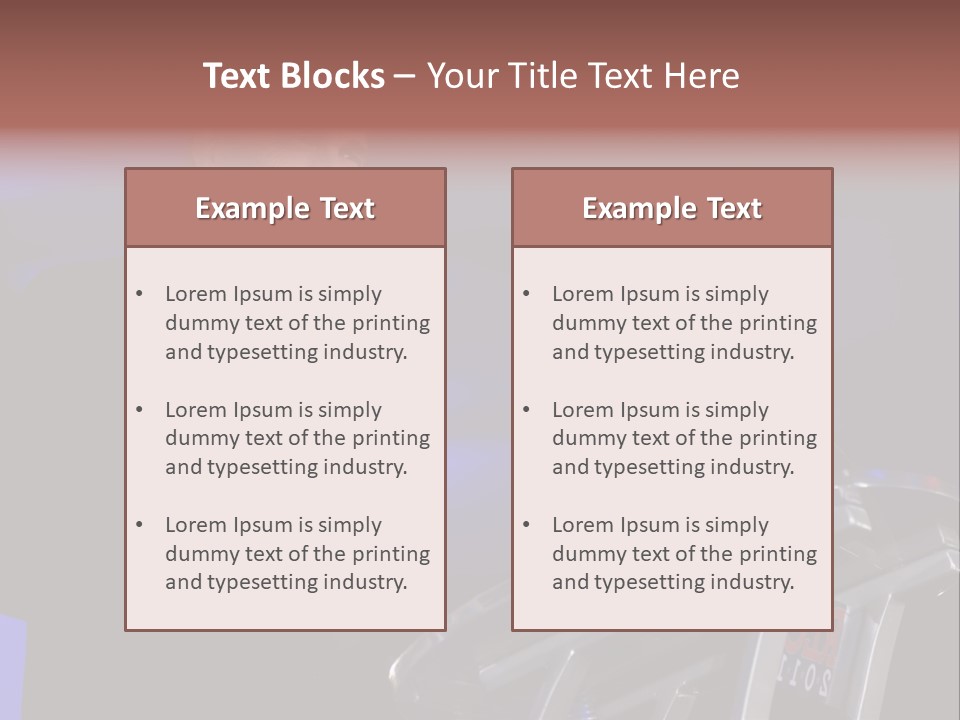 New Orleans Political Texas PowerPoint Template