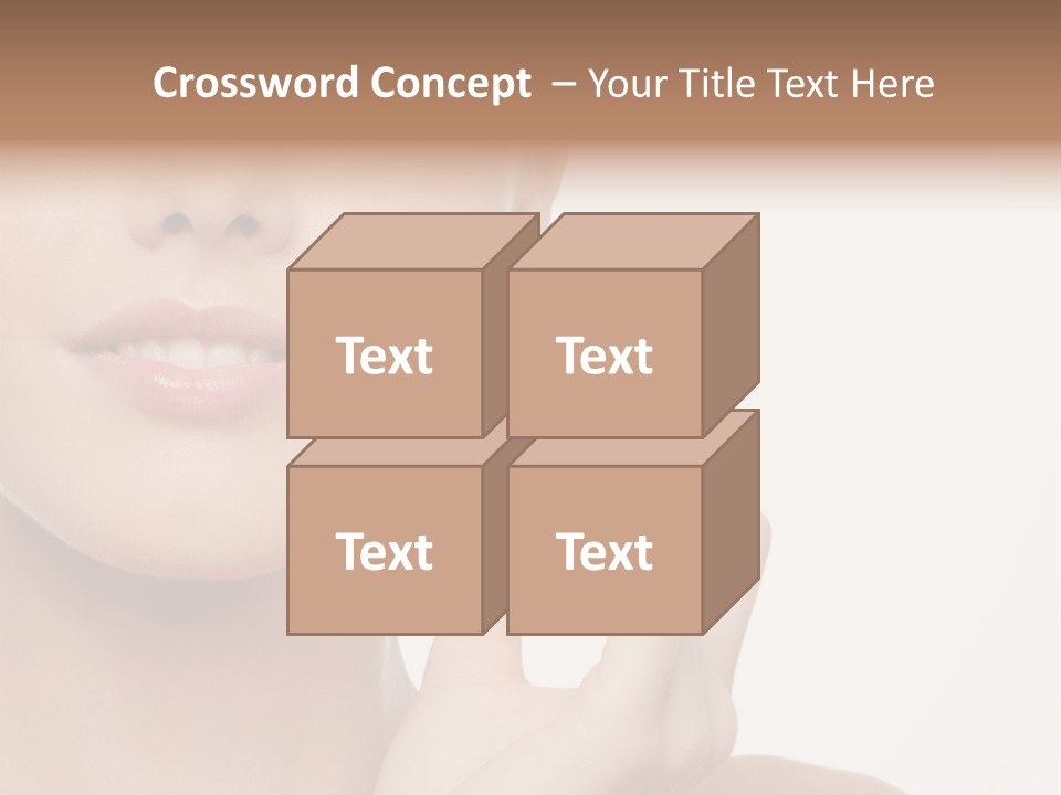 Beautiful Happiness Cosmetics PowerPoint Template