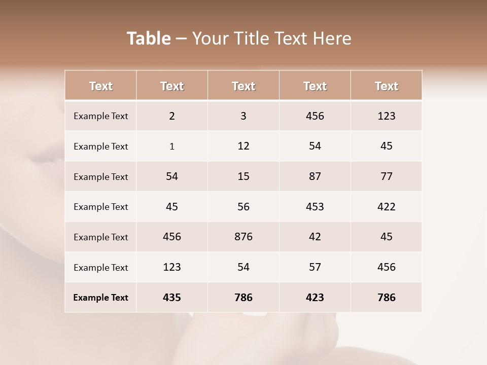 Beautiful Happiness Cosmetics PowerPoint Template