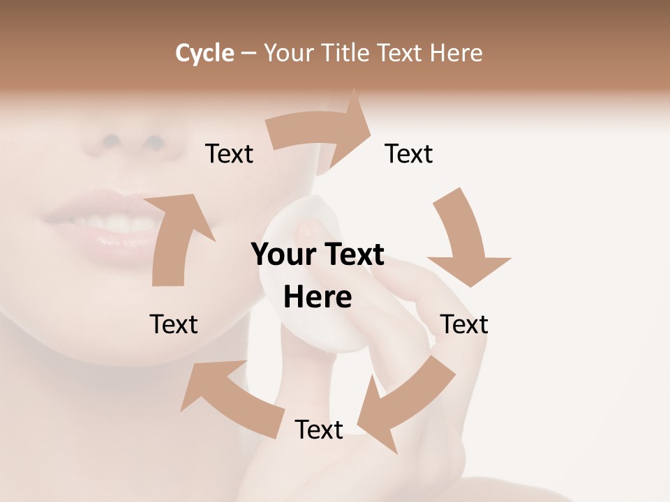 Beautiful Happiness Cosmetics PowerPoint Template