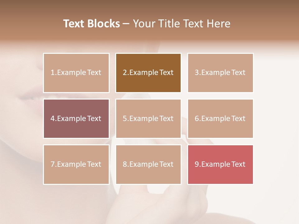 Beautiful Happiness Cosmetics PowerPoint Template