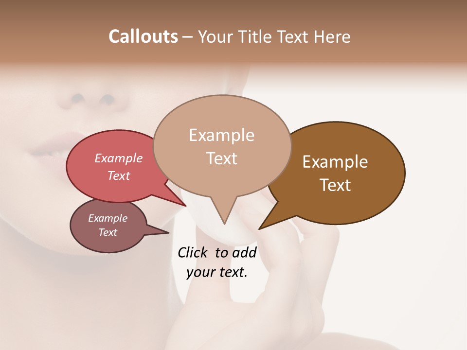 Beautiful Happiness Cosmetics PowerPoint Template