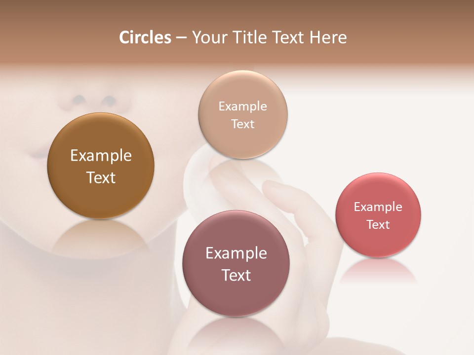 Beautiful Happiness Cosmetics PowerPoint Template