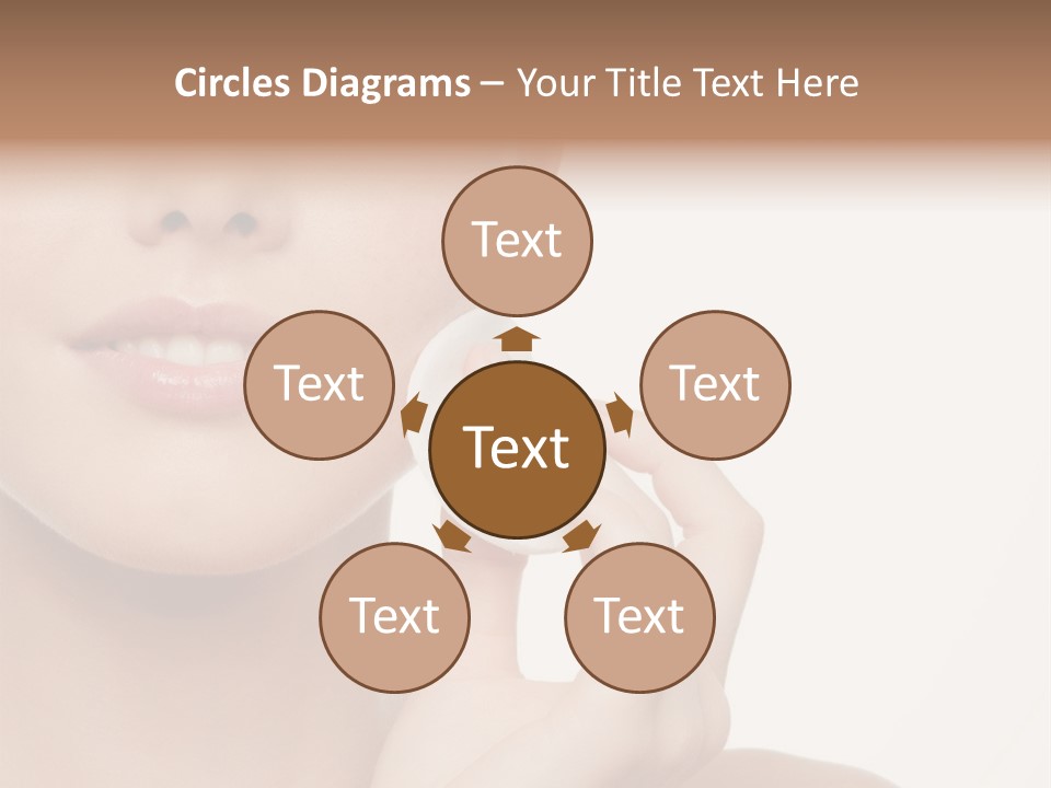 Beautiful Happiness Cosmetics PowerPoint Template