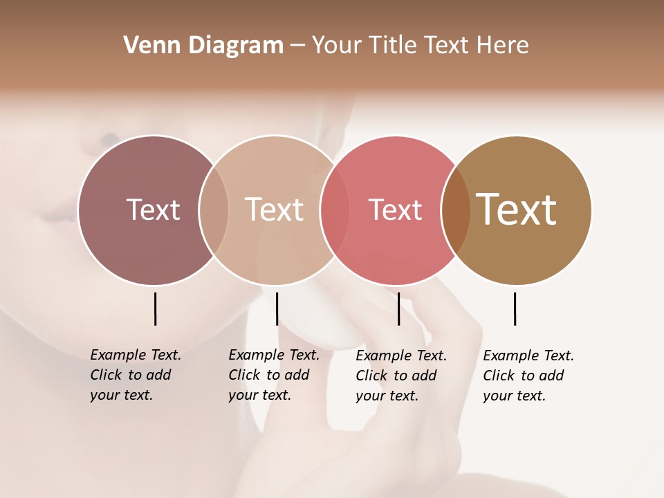 Beautiful Happiness Cosmetics PowerPoint Template