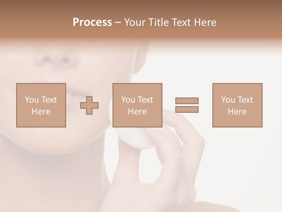 Beautiful Happiness Cosmetics PowerPoint Template