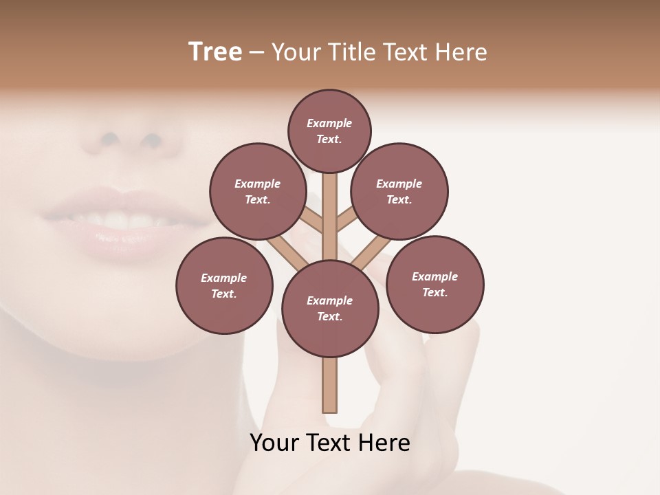 Beautiful Happiness Cosmetics PowerPoint Template