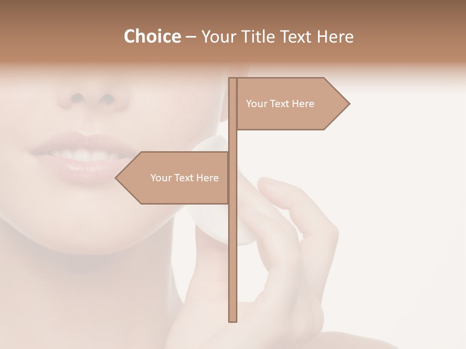 Beautiful Happiness Cosmetics PowerPoint Template