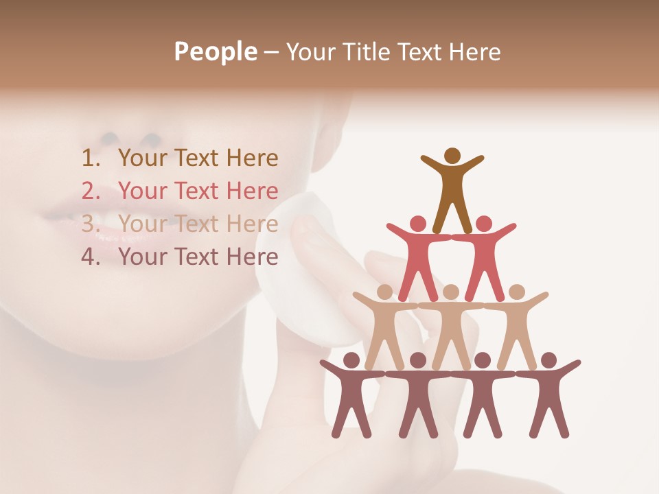 Beautiful Happiness Cosmetics PowerPoint Template