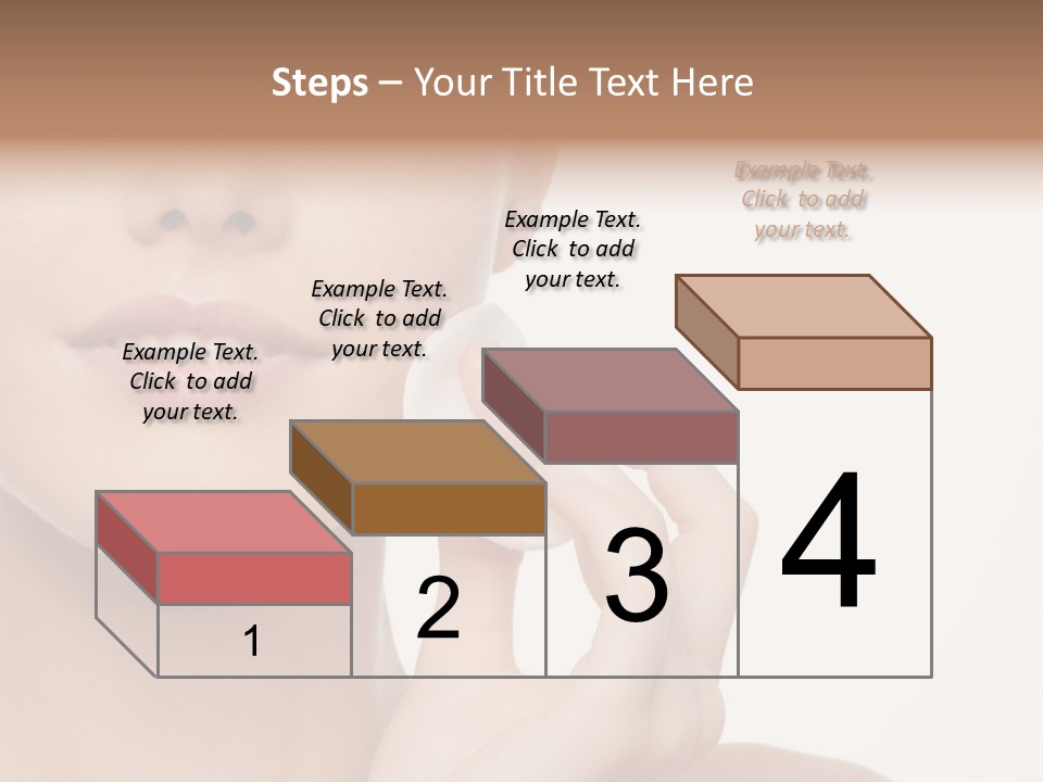 Beautiful Happiness Cosmetics PowerPoint Template