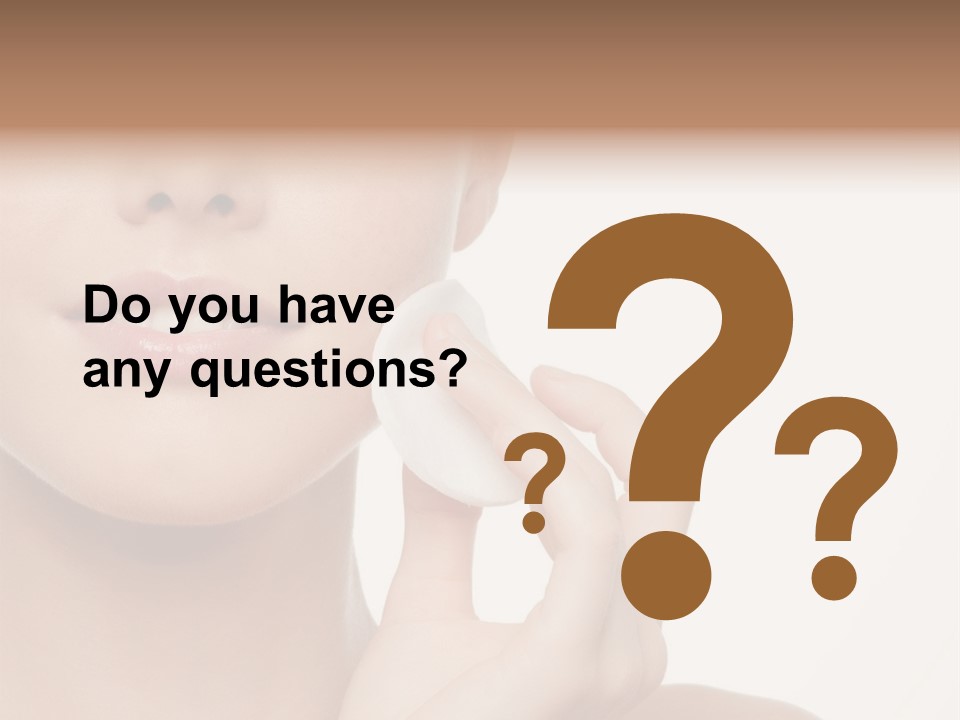 Beautiful Happiness Cosmetics PowerPoint Template