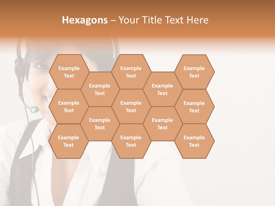 People Office Operator PowerPoint Template