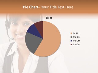 People Office Operator PowerPoint Template