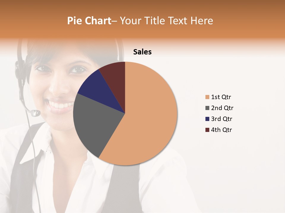 People Office Operator PowerPoint Template