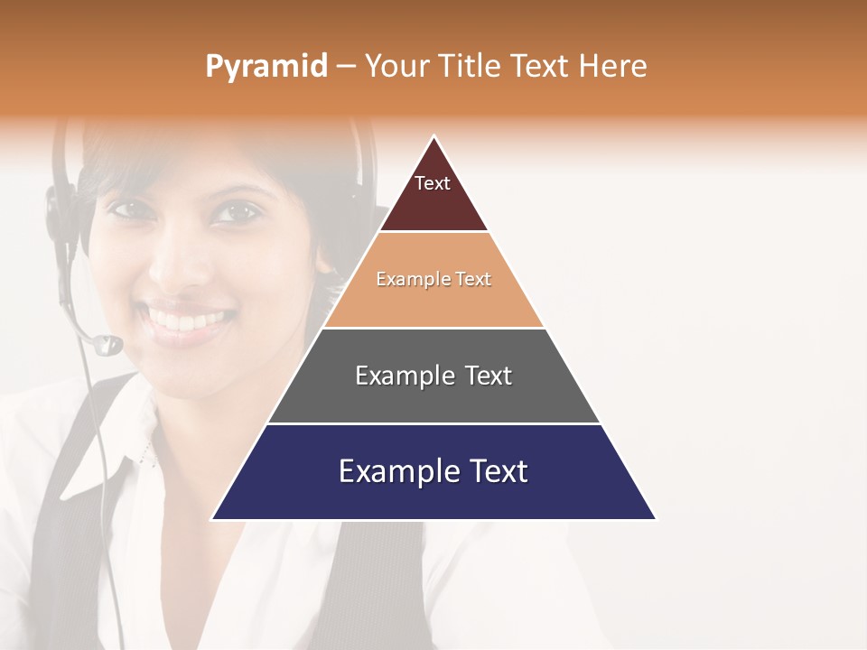 People Office Operator PowerPoint Template