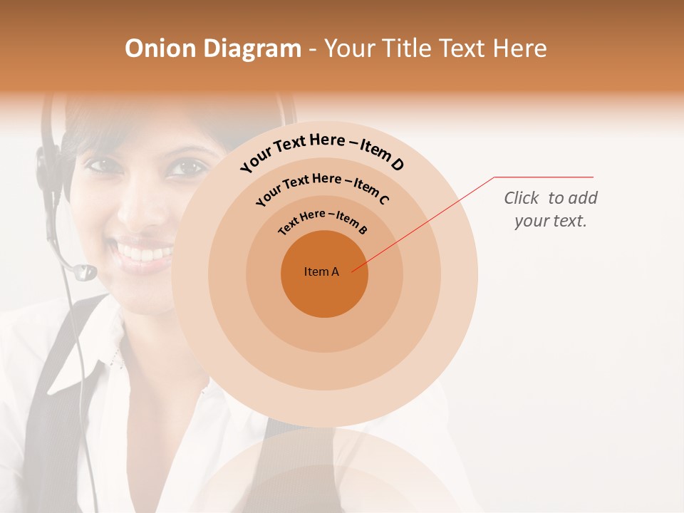 People Office Operator PowerPoint Template