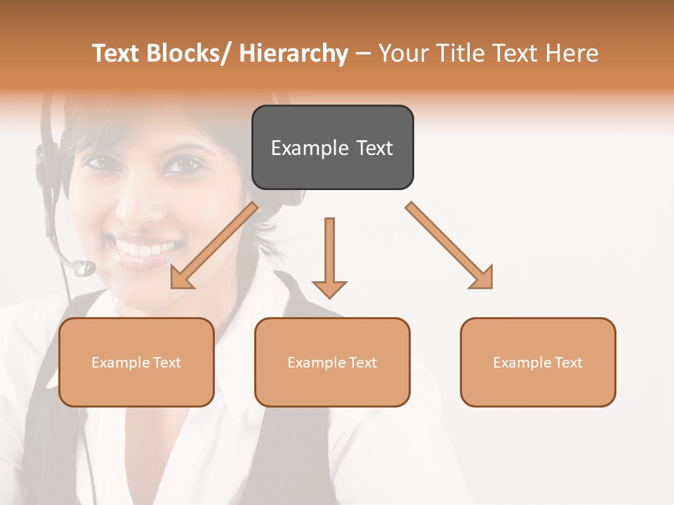 People Office Operator PowerPoint Template