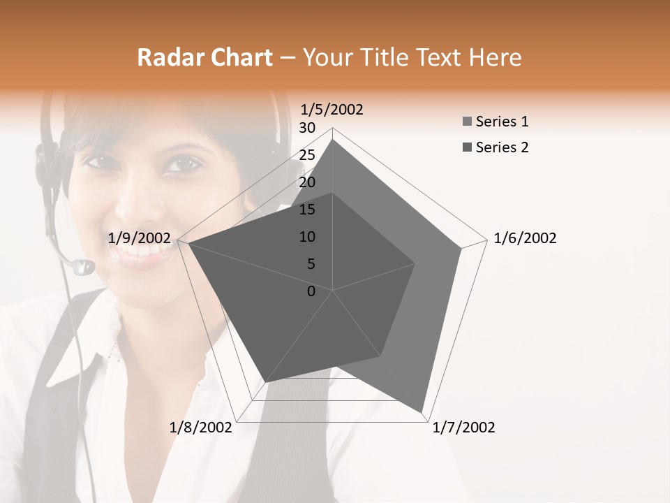 People Office Operator PowerPoint Template
