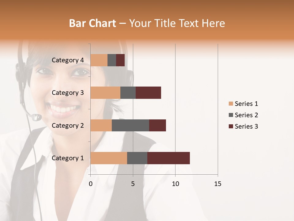 People Office Operator PowerPoint Template