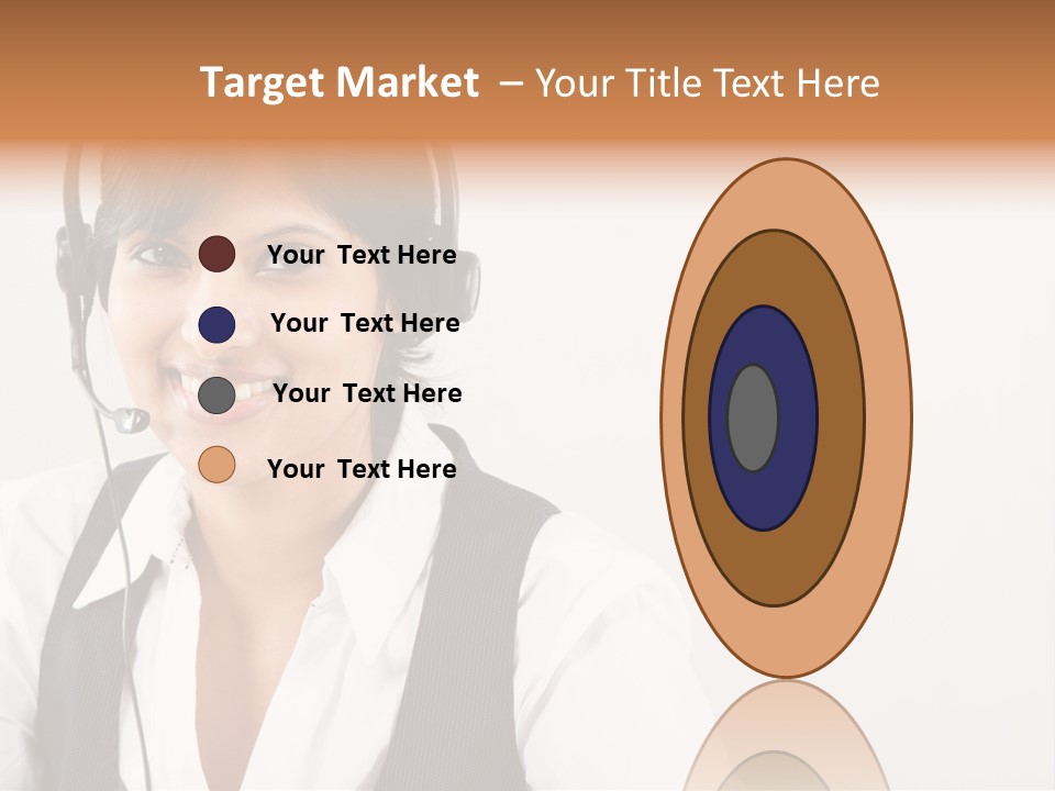 People Office Operator PowerPoint Template