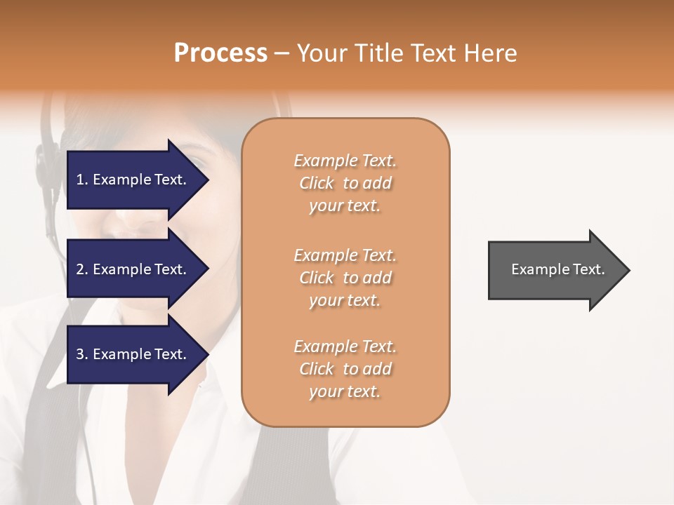 People Office Operator PowerPoint Template