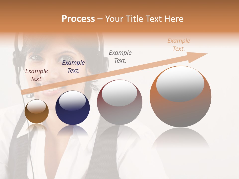 People Office Operator PowerPoint Template