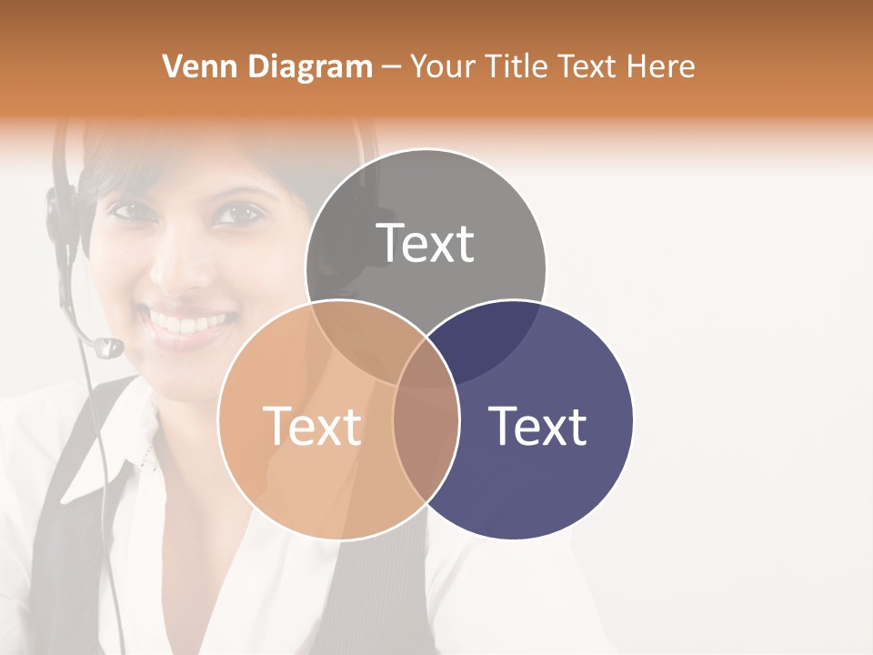 People Office Operator PowerPoint Template