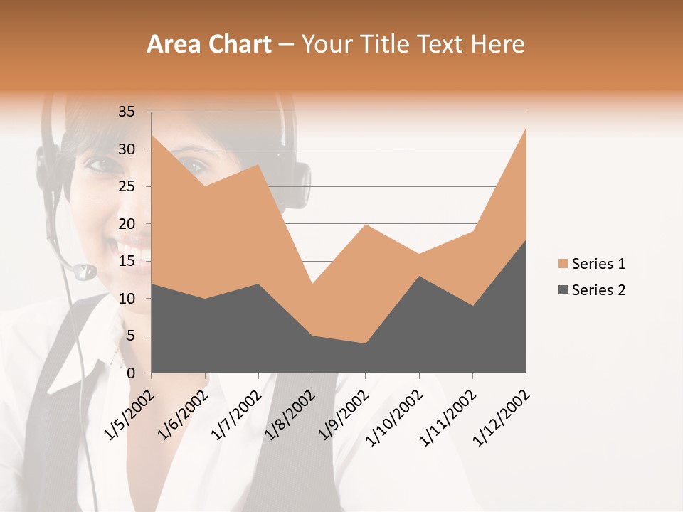 People Office Operator PowerPoint Template