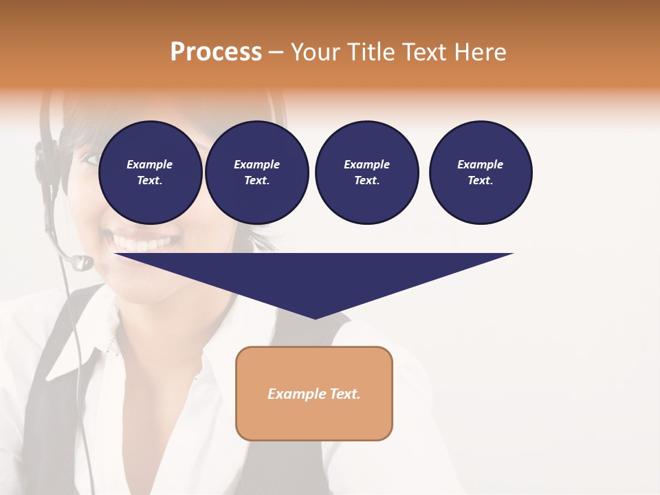 People Office Operator PowerPoint Template