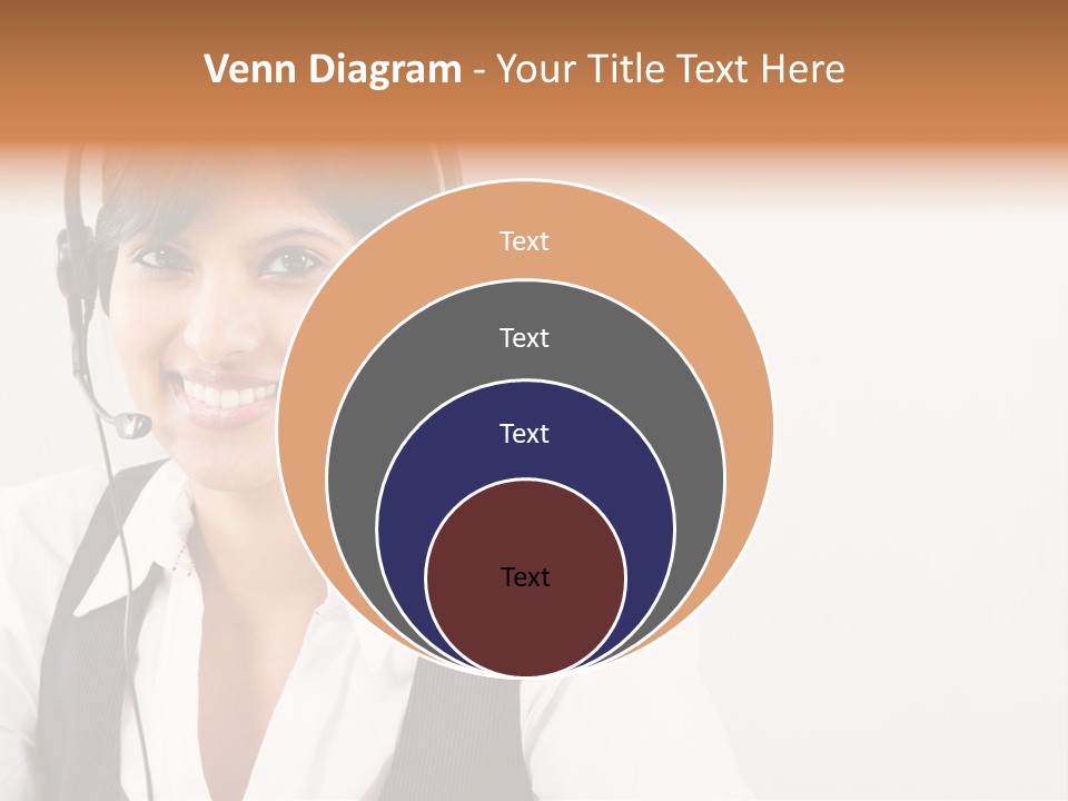 People Office Operator PowerPoint Template
