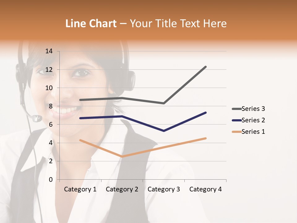 People Office Operator PowerPoint Template