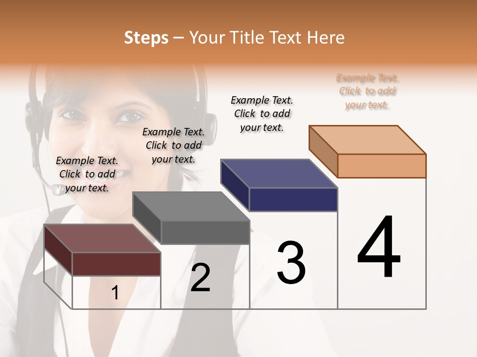 People Office Operator PowerPoint Template