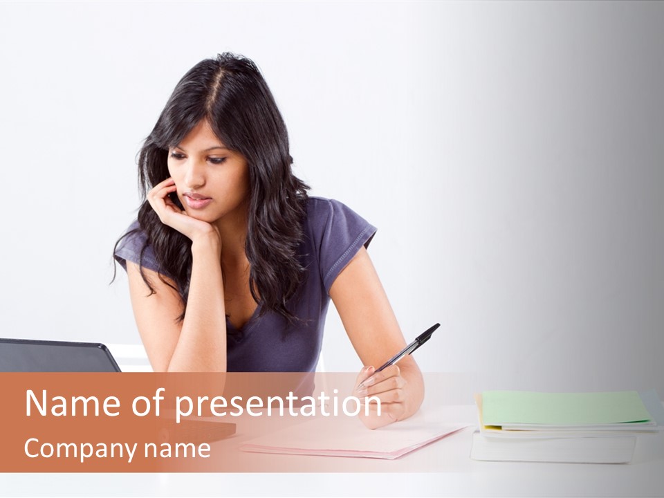 Cute Smart Middle Eastern PowerPoint Template