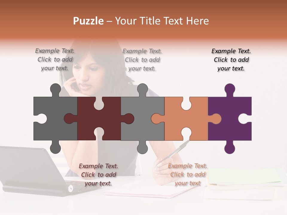 Cute Smart Middle Eastern PowerPoint Template