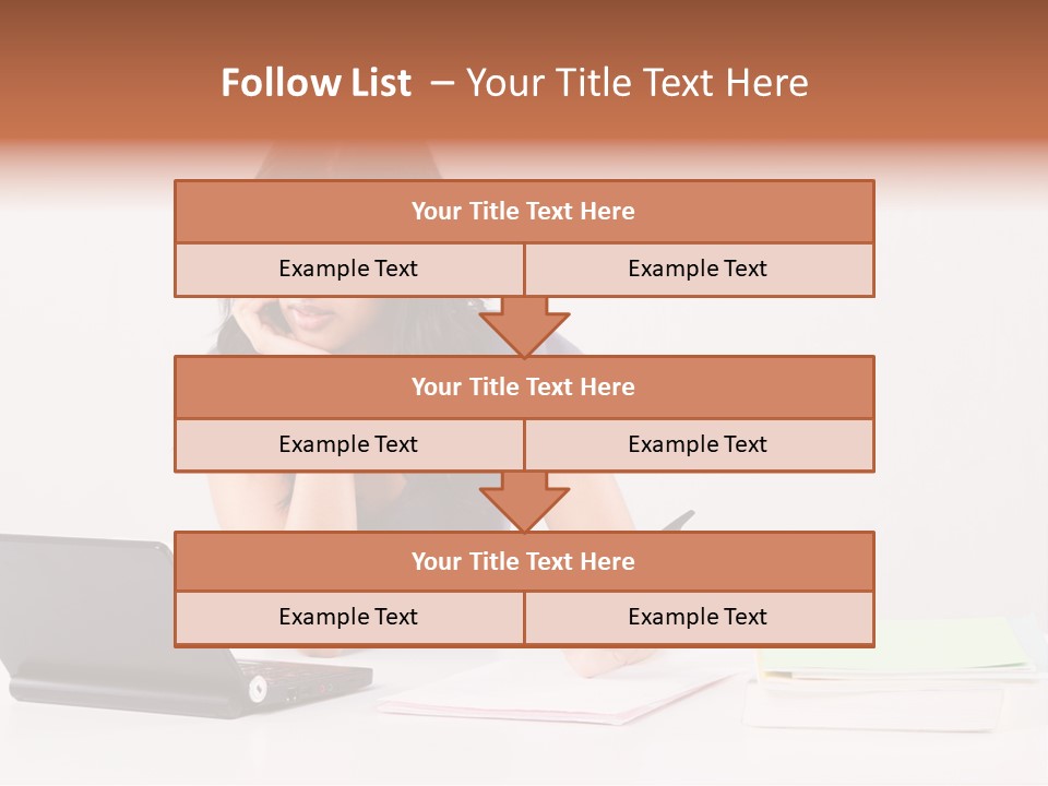 Cute Smart Middle Eastern PowerPoint Template