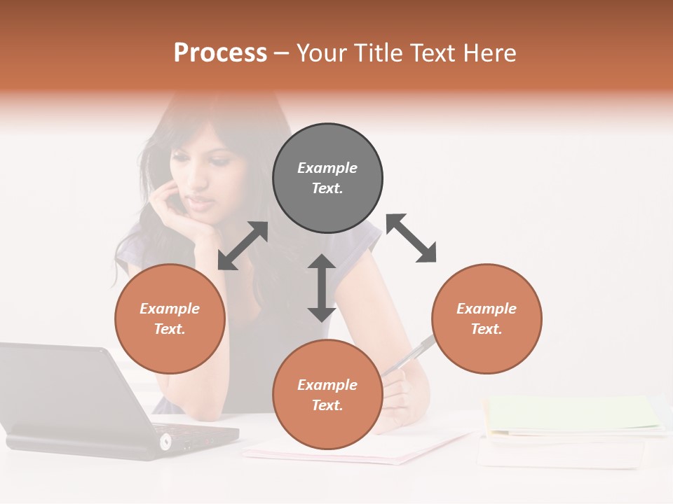 Cute Smart Middle Eastern PowerPoint Template