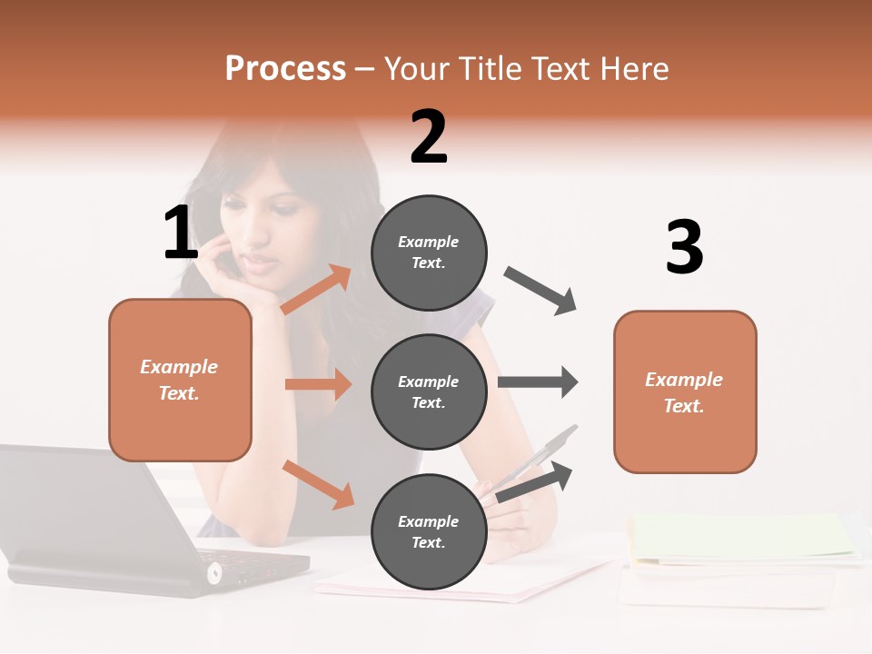 Cute Smart Middle Eastern PowerPoint Template