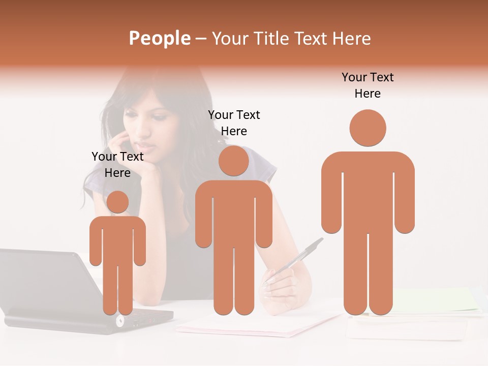 Cute Smart Middle Eastern PowerPoint Template