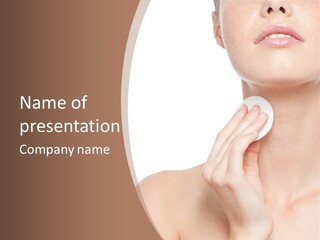 Studio Spa Female PowerPoint Template